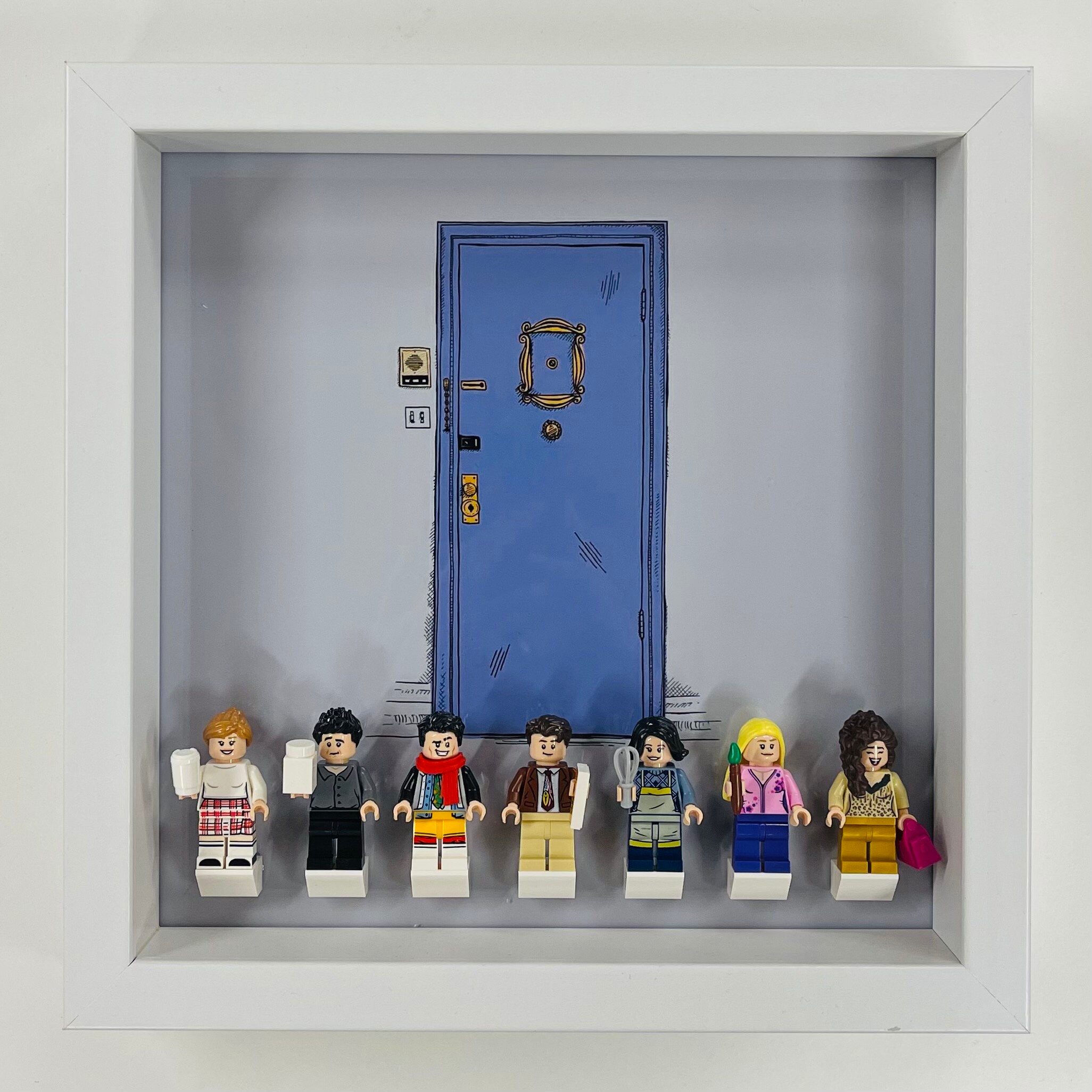 Display frame case for Lego Friends The Apartment Minifigures Etsy