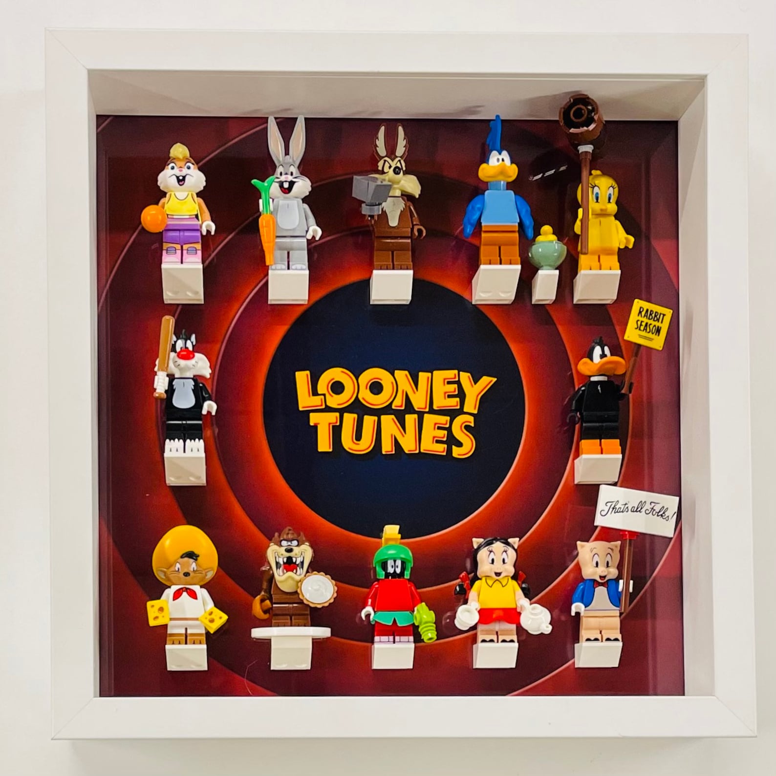 looney tunes lego frame