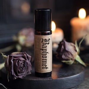 huile de parfum baphomet 10 ml / horreur et macabre / gothique goth spooky halloween witch witchy / bain d&#39;eau de Cologne