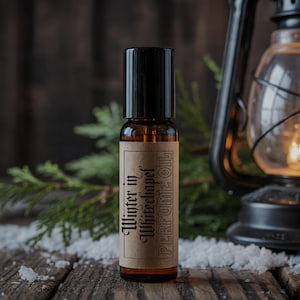 Huile de parfum Winter in whitechapel 10 ml / horreur et macabre / gothique goth spooky halloween witch witchy / bain d&#39;eau de Cologne