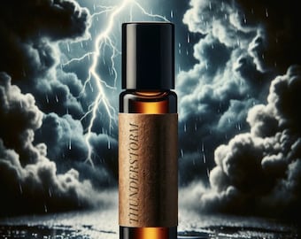 thunderstorm - ritual perfume oil 10ml  / horror & macabre / gothic goth spooky halloween witch witchy / cologne