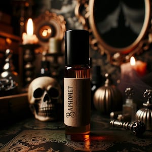 baphomet - ritual perfume oil 10ml / horror & macabre / gothic goth spooky halloween witch witchy / cologne bath