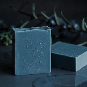 holy water soap bar – artisanal vegan soap / horror macabre gothic bath and body / goth soap / witchy self-care / spooky skincare