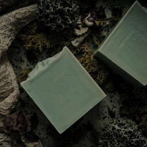 ghost stories soap bar – artisanal vegan soap / horror macabre gothic bath and body / goth soap / witchy self-care / spooky skincare