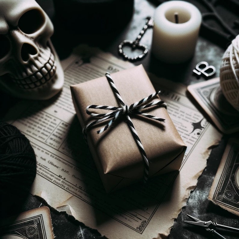 ichabod soap bar sleepy hollow blend / artisanal vegan soap / horror & macabre / gothic goth halloween morbid terror tim burton gift image 8