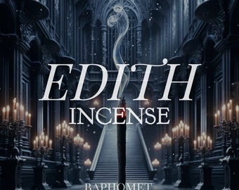 edith - ritual incense / premium incense sticks / crimson peak blend / gothic goth spooky halloween witch witchy scary eerie strange /