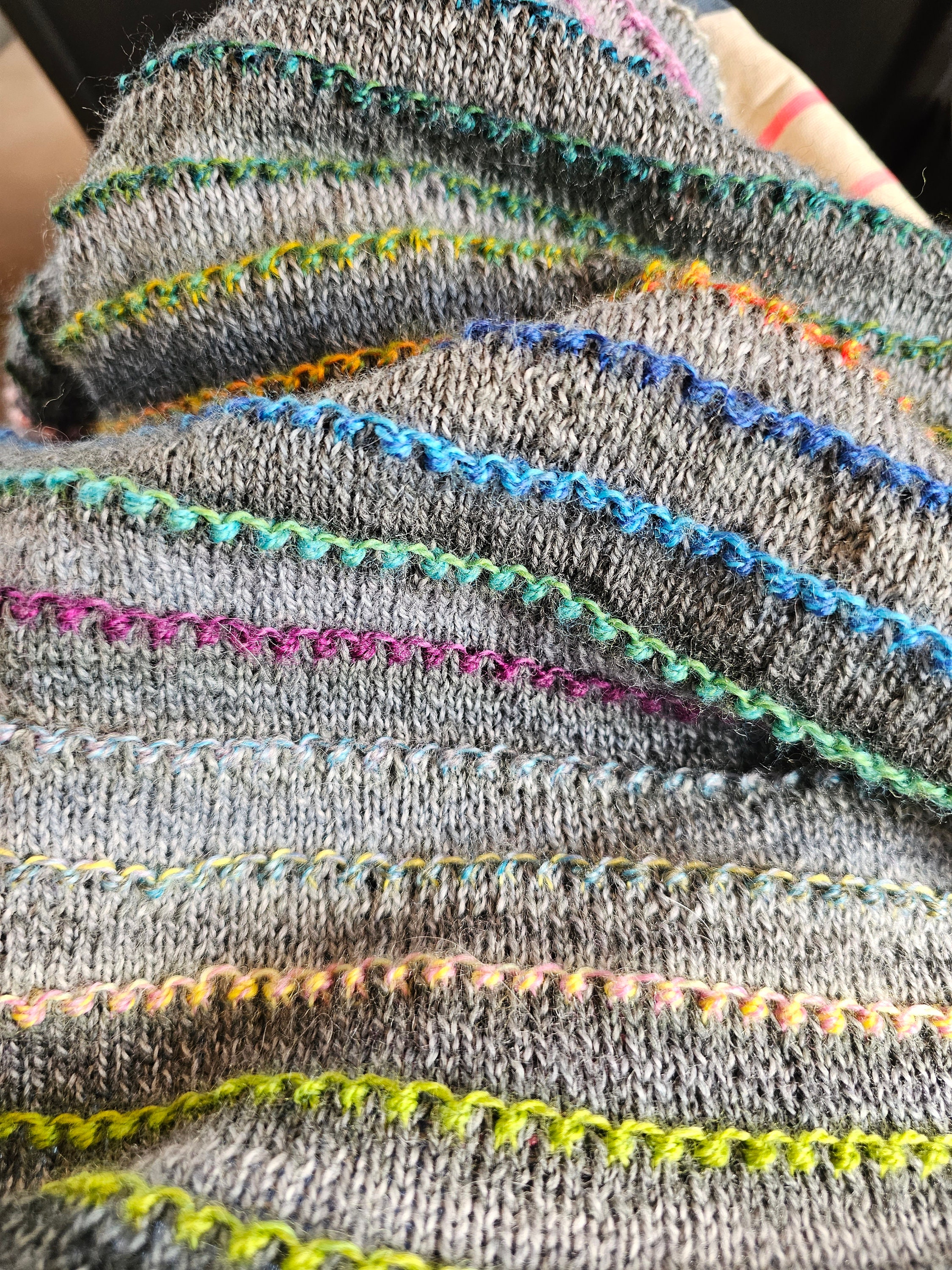 Grab Your Scraps Shawl *pattern* - Etsy