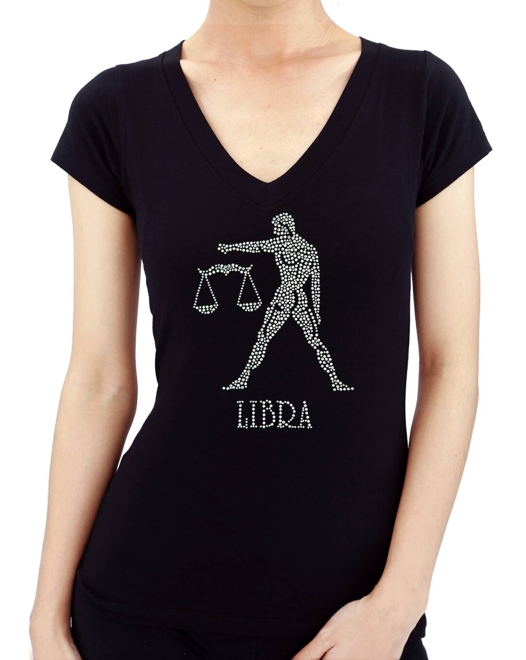 Libra Rhinestone Zodiac