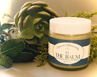 Organic Cleansing Balm: Natural Makeup Remover & Moisturizer
