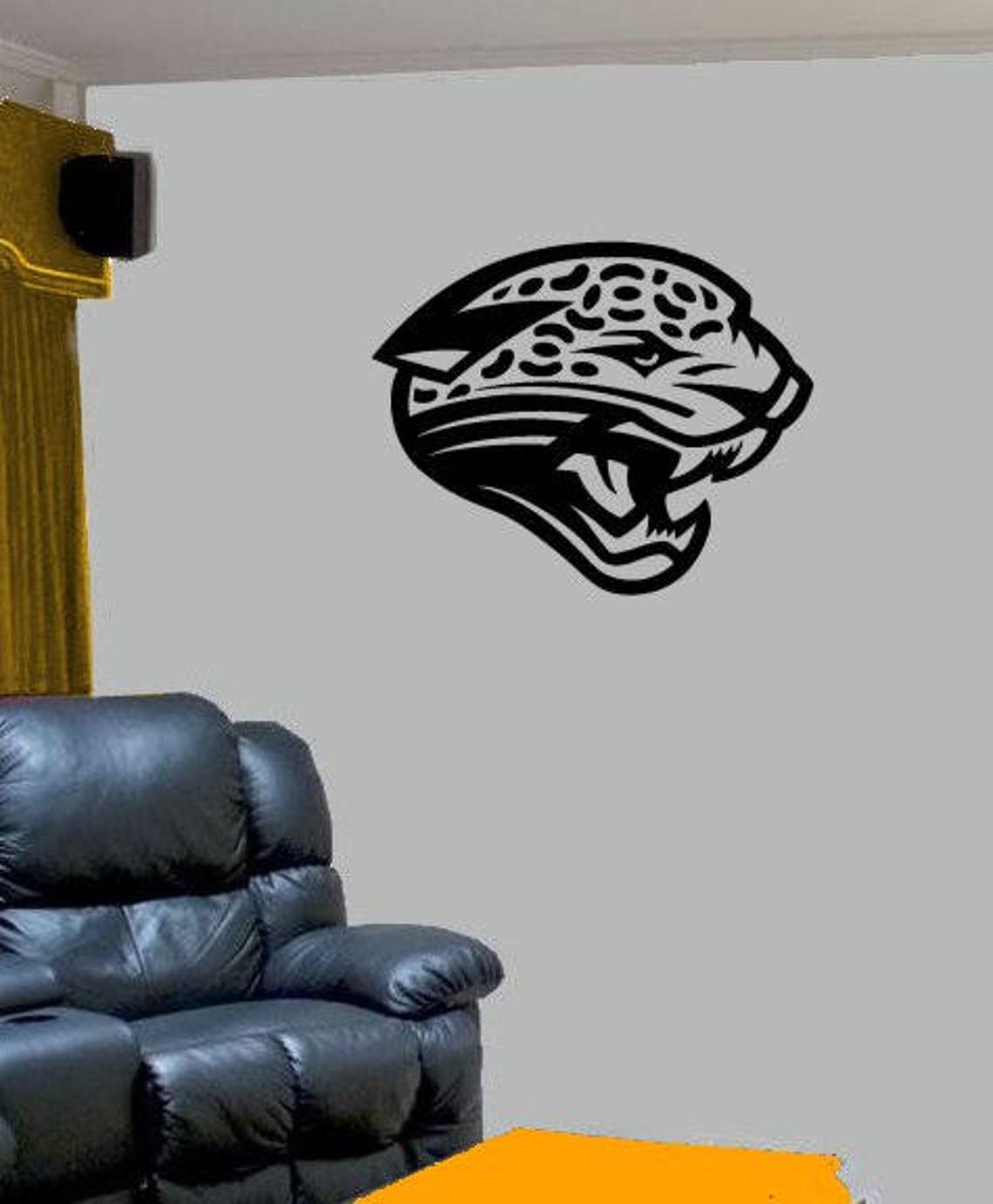 Jacksonville JAGUARS 1 Vinyl DECAL Car Truck Window Wall Etsy