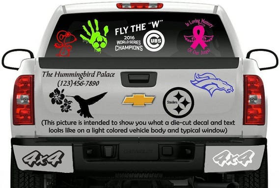 Baltimore Ravens Sticker Decal Vinyl SET OF 2 Cornhole Truck Car