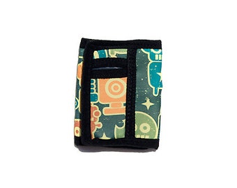 Neoprene Wallet & Can Cooler - 80's Arcade