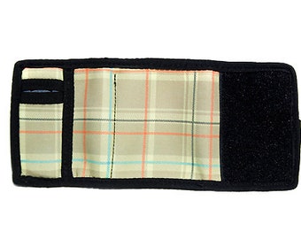 Neoprene Wallet & Can Cooler - Plaid