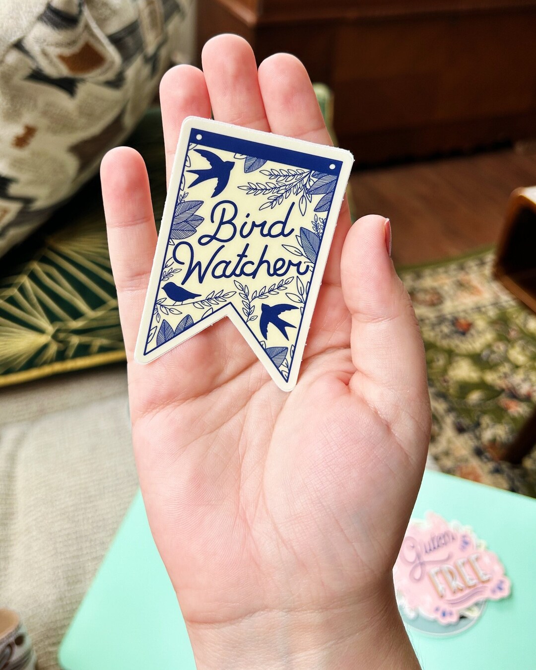 Bird Watcher Sticker, Fun Shaped Stickers, Banner Sticker, Waterproof ...