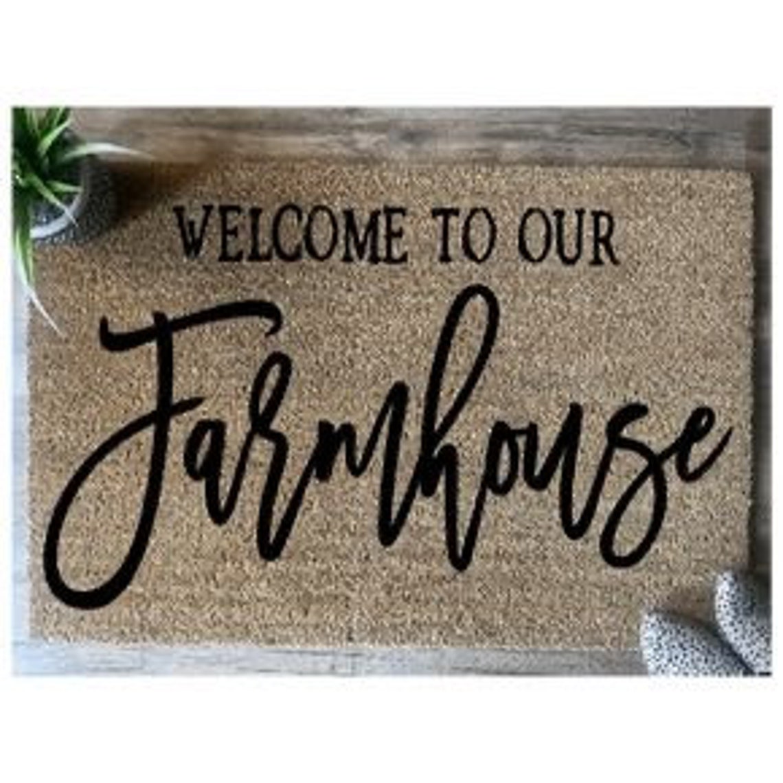 to our farmhouse doormat home decor mat Etsy