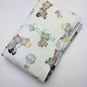 Compact “car bear” changing table
