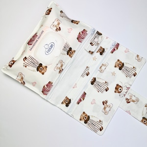 Porte-serviettes et couches Teddy version double zip image 1