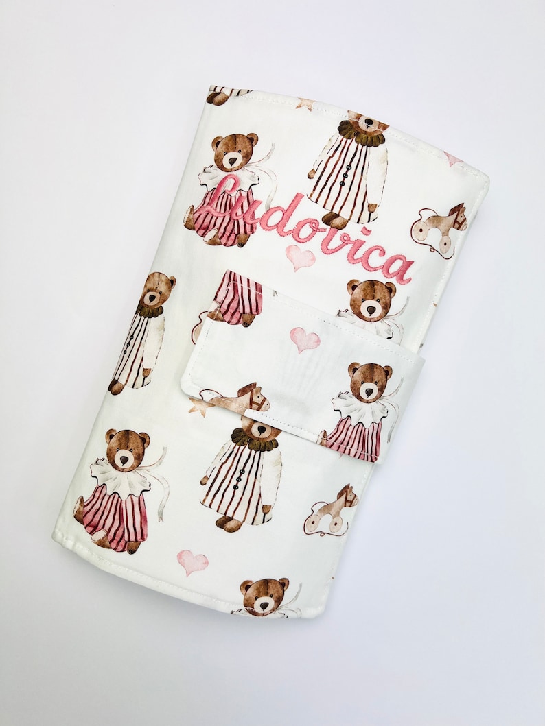 Porte-serviettes et couches Teddy version double zip image 2