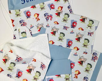 set asilo Little Heroes