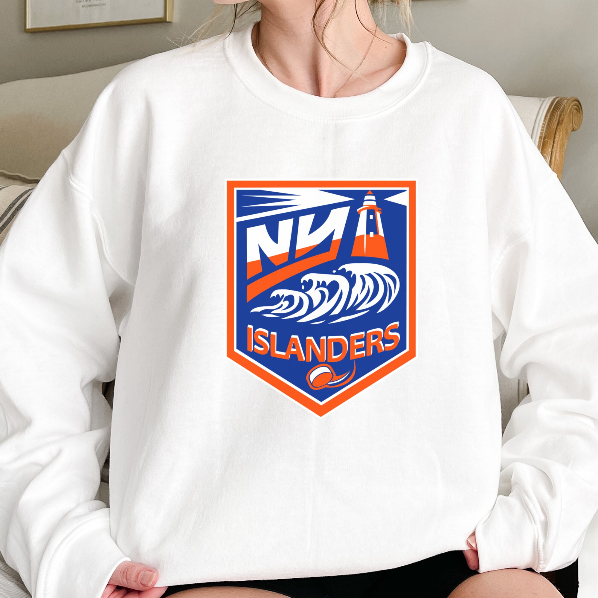 New York Islanders Sweatshirt Hockey Fan - Shirt Low Price