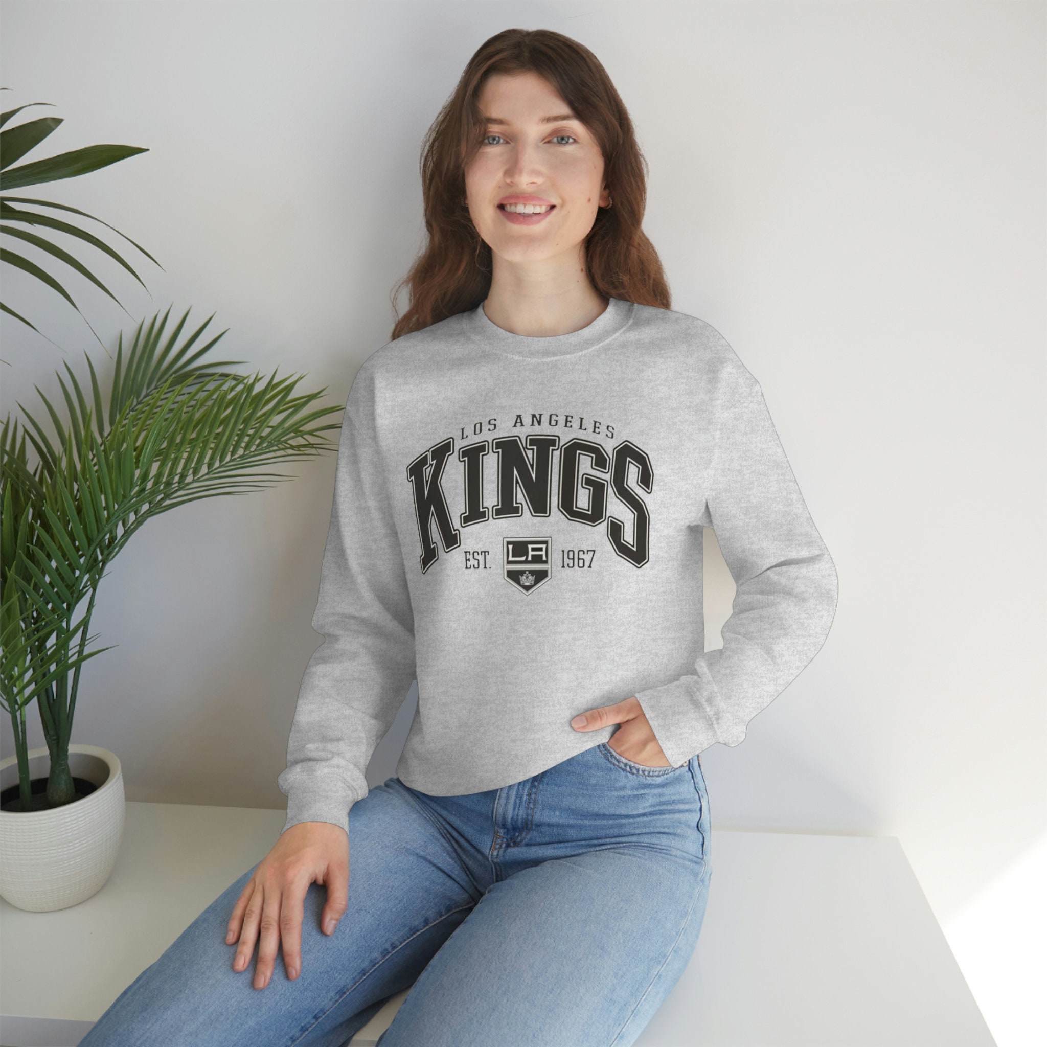 Vintage LA Kings NHL Crewneck Sweatshirt
