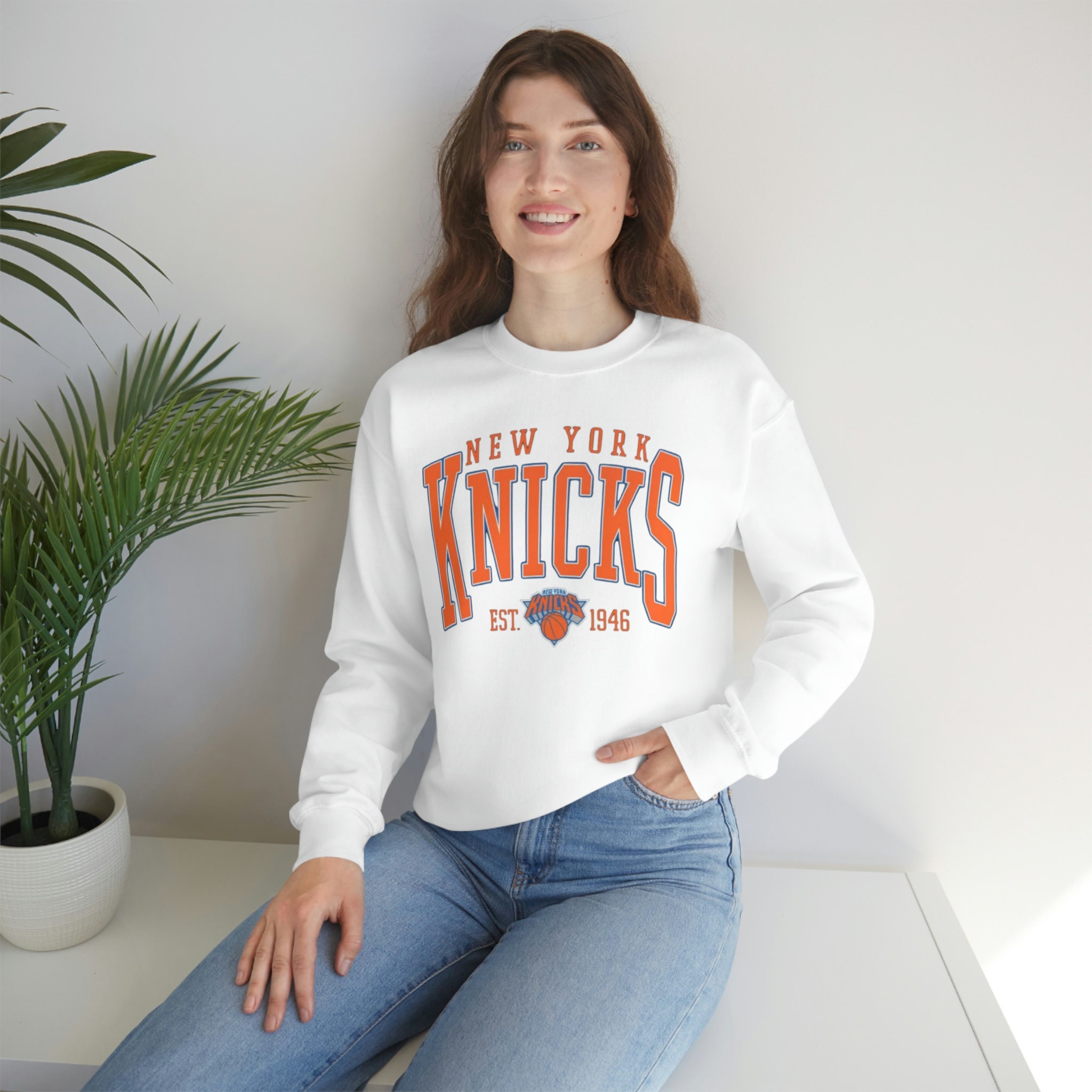 N€W York Knicks Varsity Crewneck Sweatshirt, Vintage Knicks Shirt, Knicks  Basketball Sweater, Unisex Knicks Gift, Retro NY Knicks Pullover sold by  Tring Tee, SKU 163447