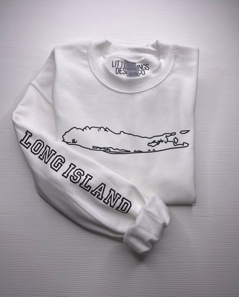 Long Island Oversized Crewneck Shirt Unisex Long Island Etsy