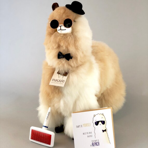 big alpaca stuffed animal