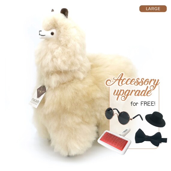 big alpaca stuffed animal