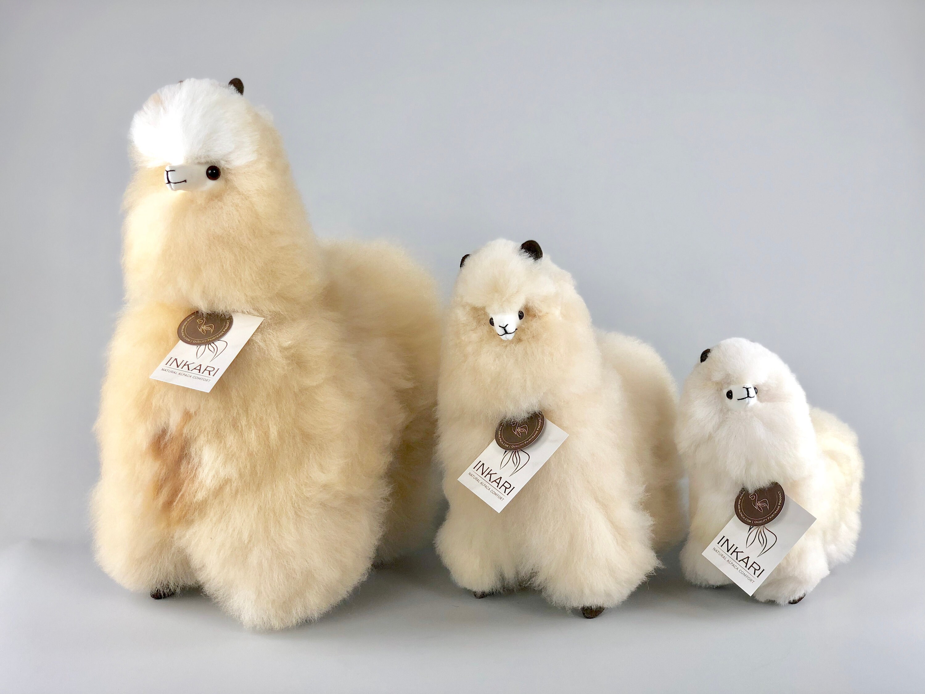 fluffy alpaca toy