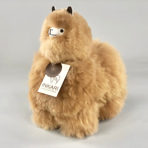 fluffy alpaca toy
