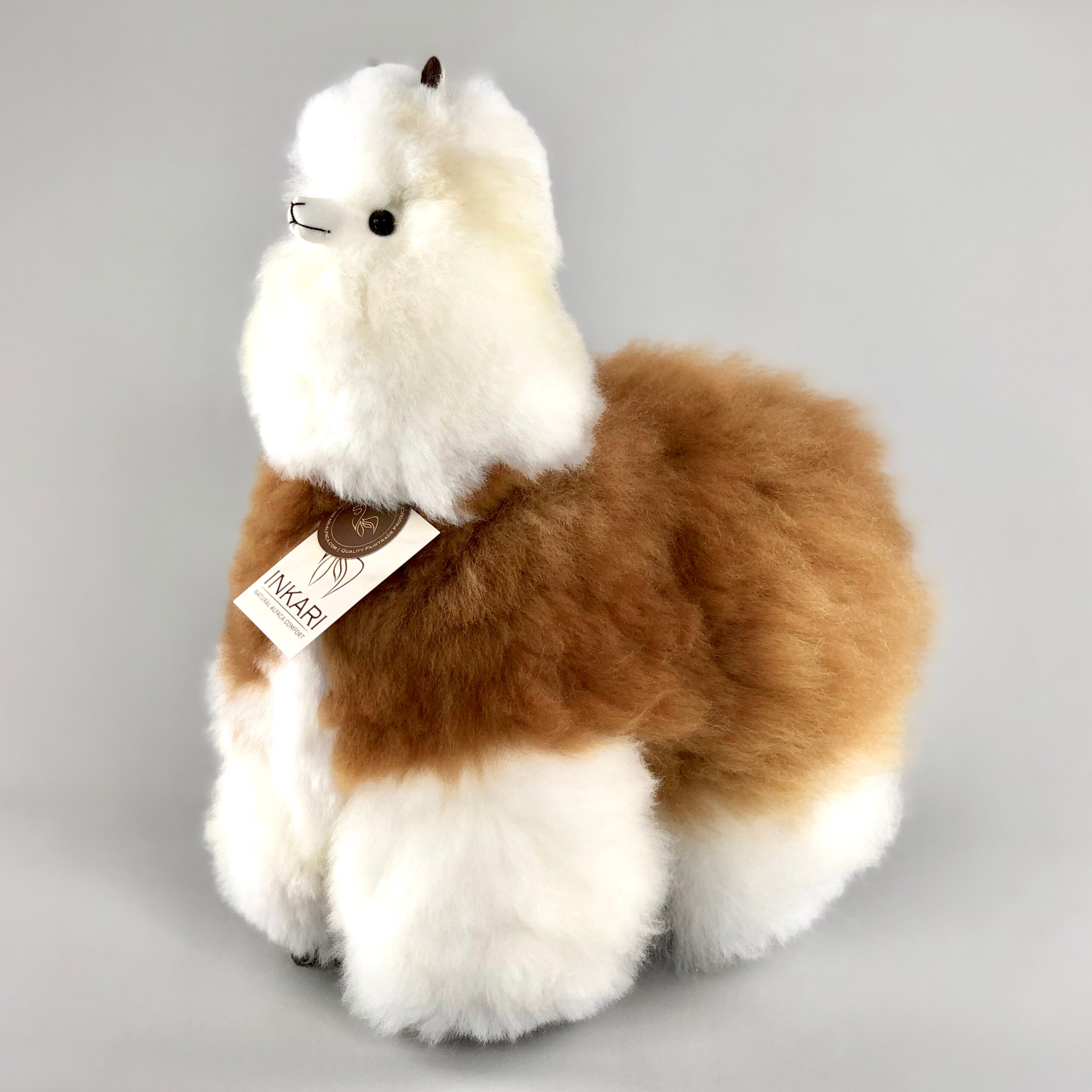fluffy alpaca toy