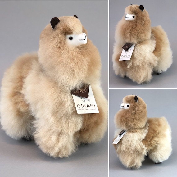 fluffy alpaca toy