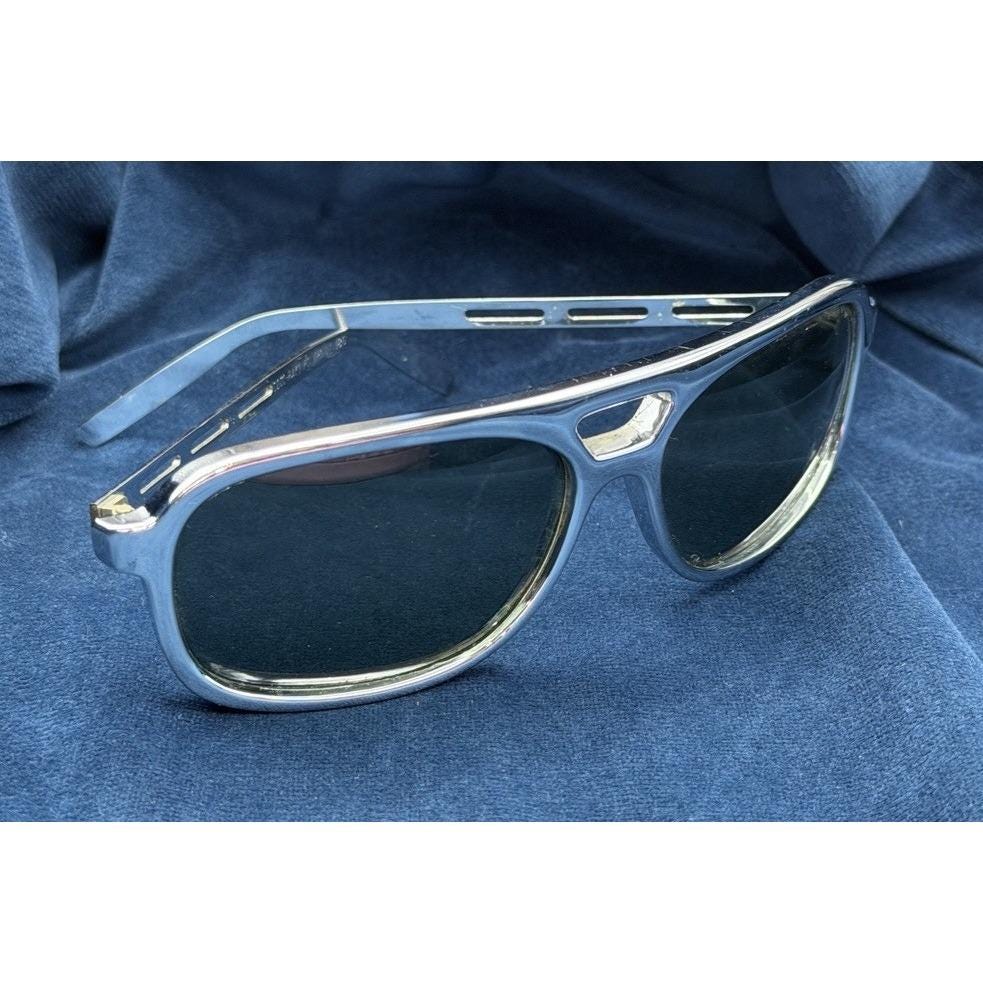 70s Silver Sunglasses - Etsy display picture 1