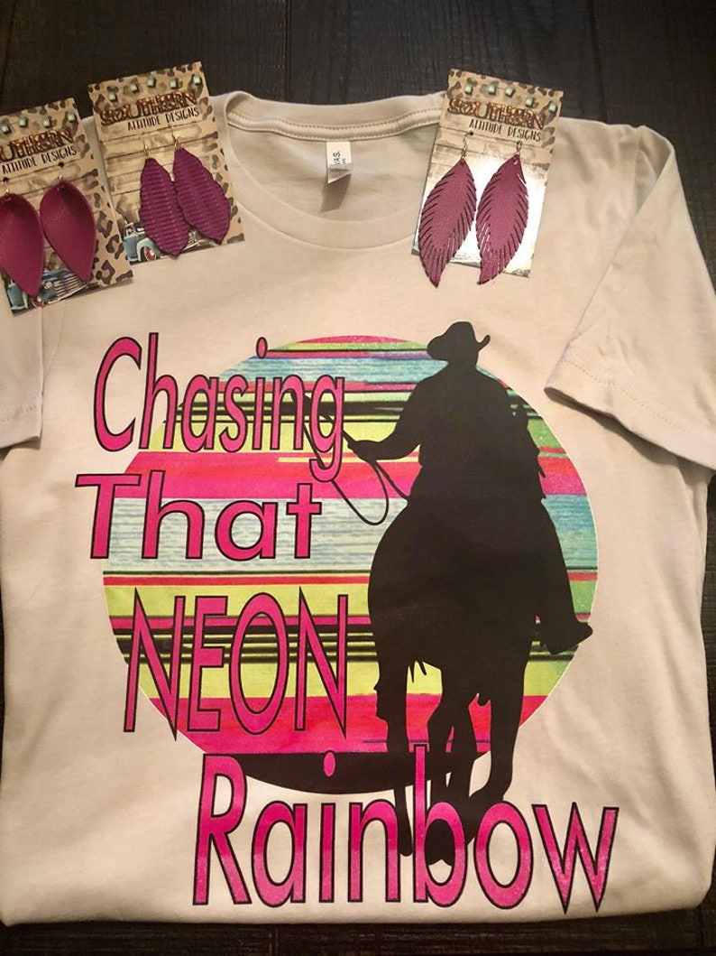 chasing that neon rainbow shirt