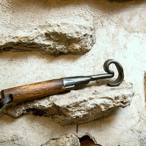Hand Forged bottle opener, personalized bottle opener