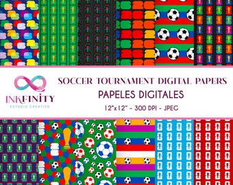 Soccer Tournament Digital Papers