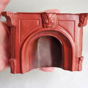 Fancy Cast Fireplace ~ Falcon ~ Dollhouse Miniature