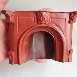 Dollhouse Miniature Falcon Cast Fireplace ~ Retired