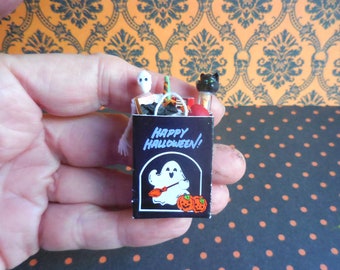 Bolsa de golosinas de Halloween ~ Miniatura de la casa de muñecas