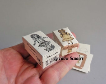 Dollhouse Miniature Doll Box Kits ~ Artisan Designed