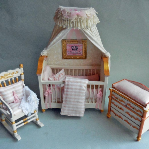 Miniature Crib - Etsy