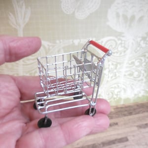 Kinder Einkaufswagen ~ Puppenhaus Miniaturen