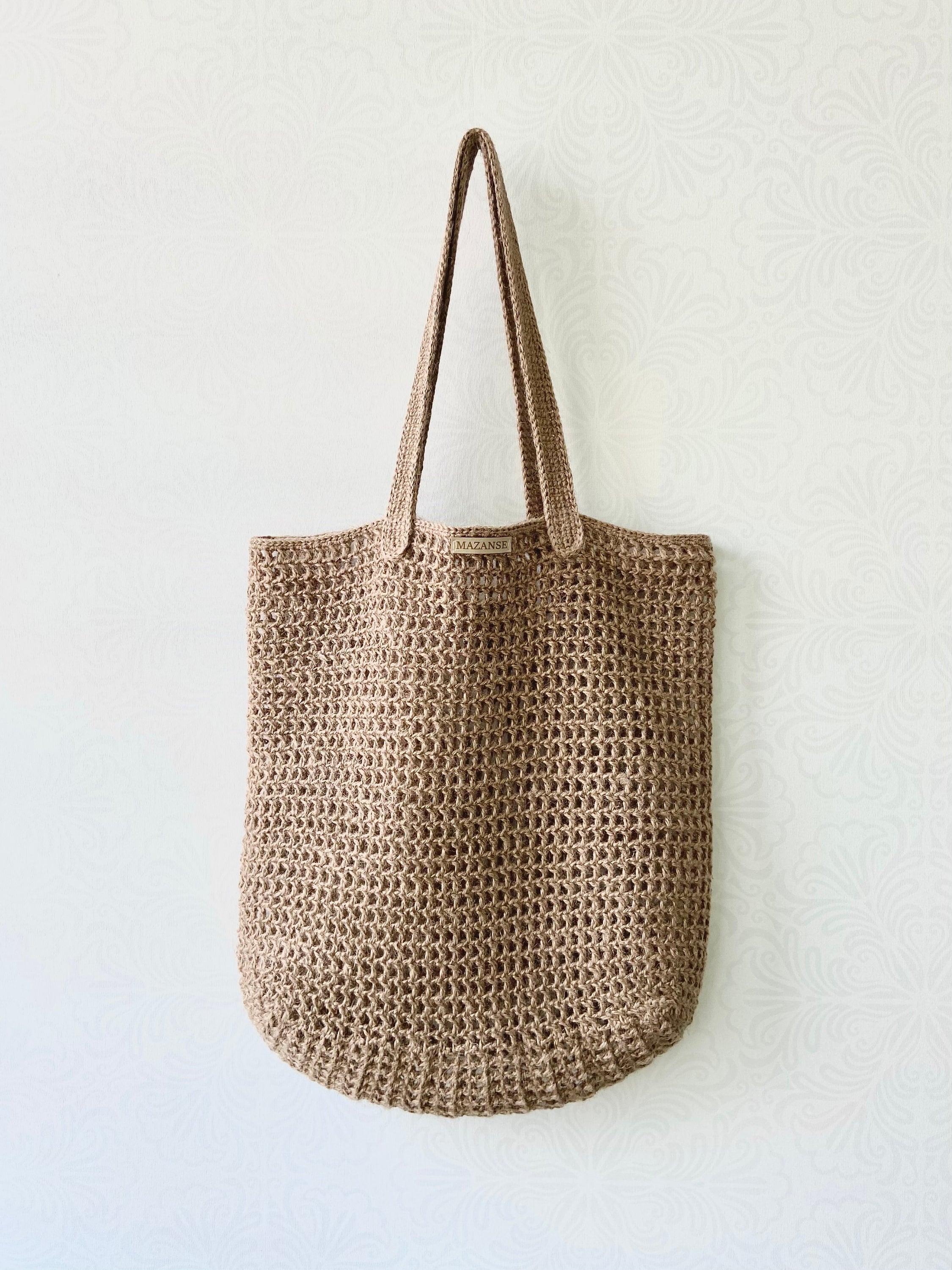 Jute tas haken Etsy Nederland