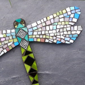 Dragon fly mosaic