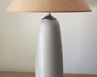 Ceramic Table Lamp | Linear | Mist | 6E