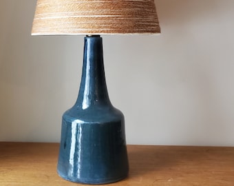 Handcrafted Ceramic Lamp | Nordic  | Blue Hill | 5B