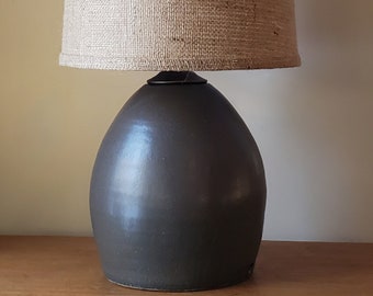 Handcrafted Ceramic Lamp | Oval | Earth | 1A