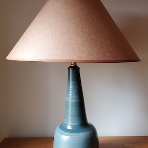 Handcrafted Ceramic Lamp | Nordic  | Blue | 5C