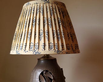 Handmade Small Table Lamp | Pell | Brown | 6G